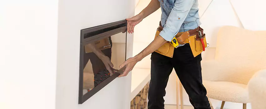 Metal Fireplace Installation in Linton Hall, Virginia