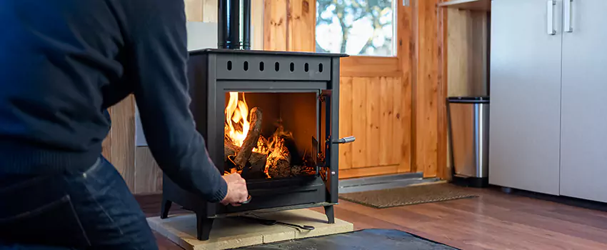 Open Hearth Wood Fireplace Installation in Linton Hall, VA