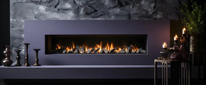 Ember Bed for Ventless Gas Fireplace in Linton Hall, VA