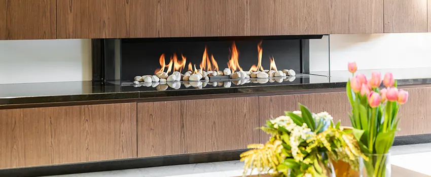 Double-height Fireplace Design Refurbishment in Linton Hall, Virginia