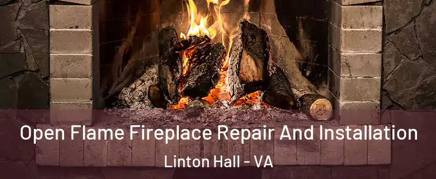  Open Flame Fireplace Repair And Installation Linton Hall - VA