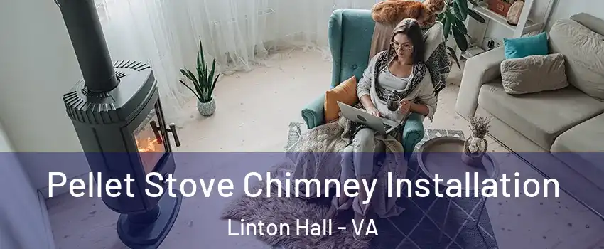  Pellet Stove Chimney Installation Linton Hall - VA